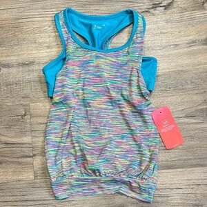 NWT- BCG Multicolor Girl’s Tank Top
